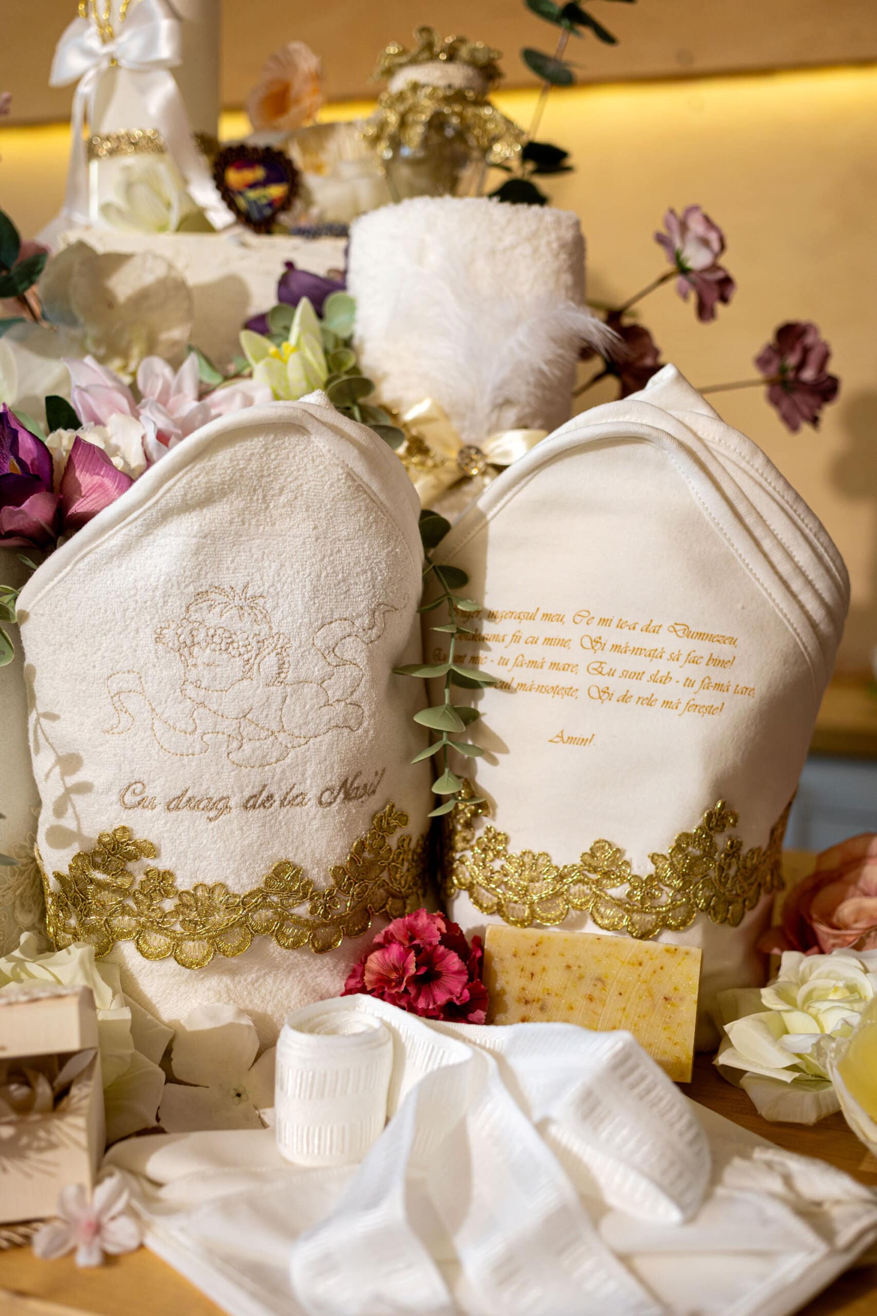 Set complet botez (trusou) - Ralph - ivoire 4 Set complet botez (trusou) - Ralph - ivoire - imagine 4