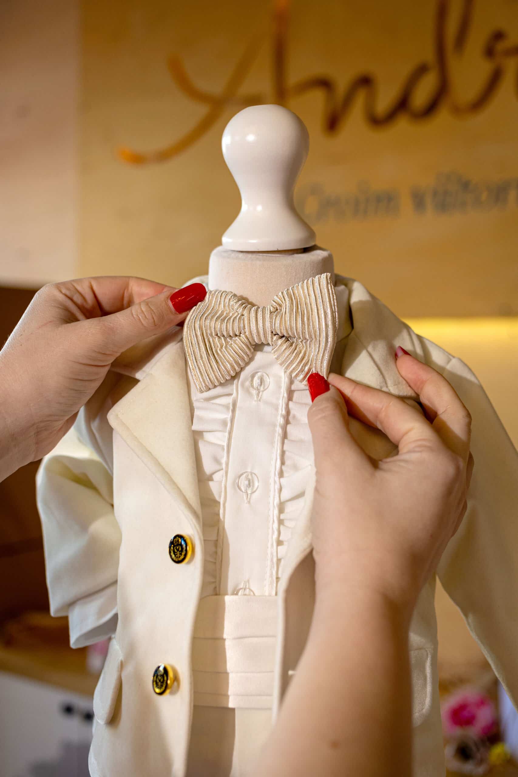 Set complet botez (trusou) - Ralph - ivoire 6 Set complet botez (trusou) - Ralph - ivoire - imagine 6