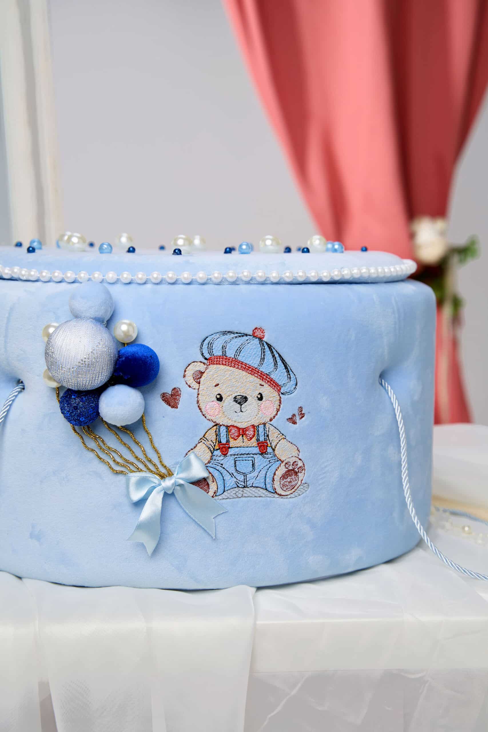 Cufăr capitonat Ursuleț cu baloane - bleu - Dimensiune XXL, Model Deluxe Capitonat 5 Cufăr capitonat Ursuleț cu baloane - bleu - Dimensiune XXL, Model Deluxe Capitonat - imagine 5