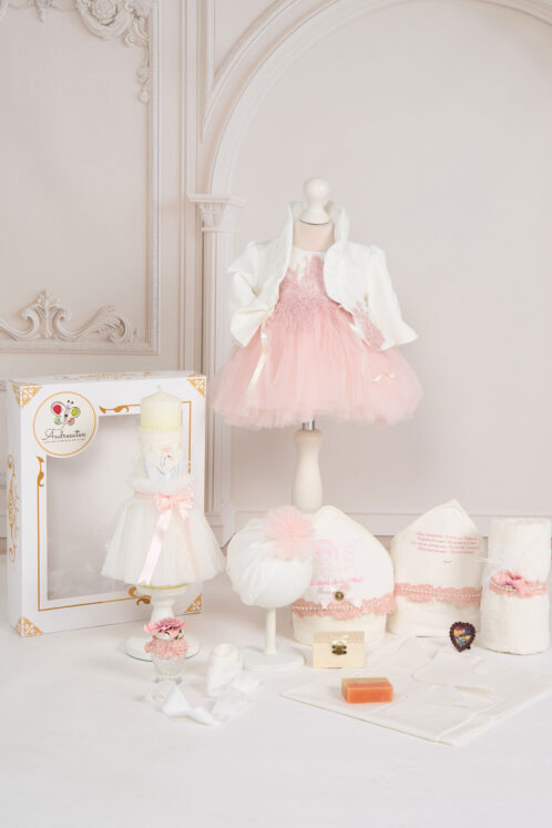 Set Rose Barbie + Trusou + Lumânare