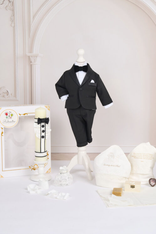 Set Karl Negru + Trusou + Lumânare
