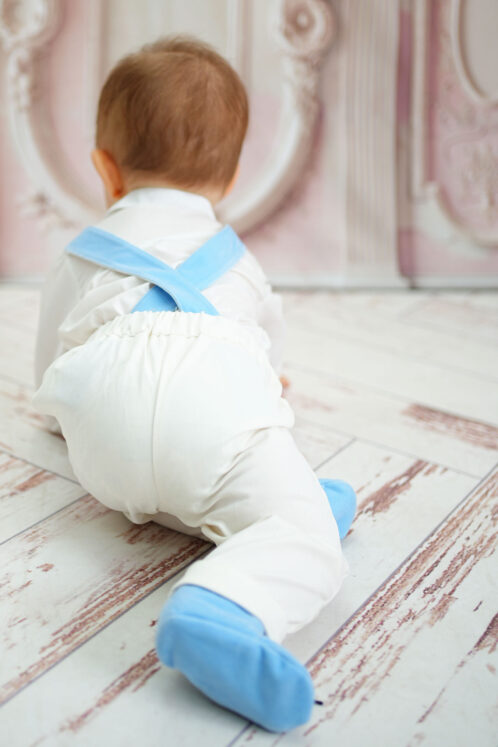 Costum Anghel - bleu - imagine 5