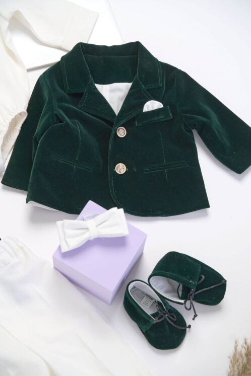 Costum Anghel - verde - imagine 4