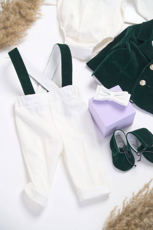 Costum Anghel - verde - imagine 5