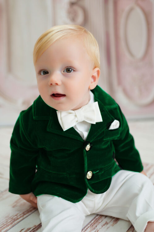 Costum Anghel - verde - imagine 3