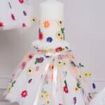 Lumânare botez A1 Color - ivoire