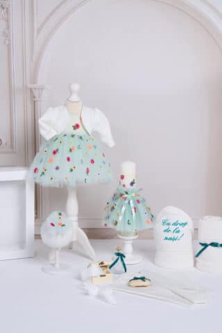 Set Color + Trusou + Lumânare - aqua