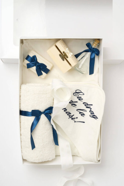 Trusou PureBebe botez - bleumarin - imagine 4
