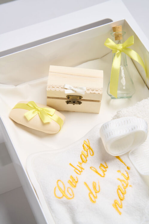 Trusou PureBebe botez - galben - imagine 6