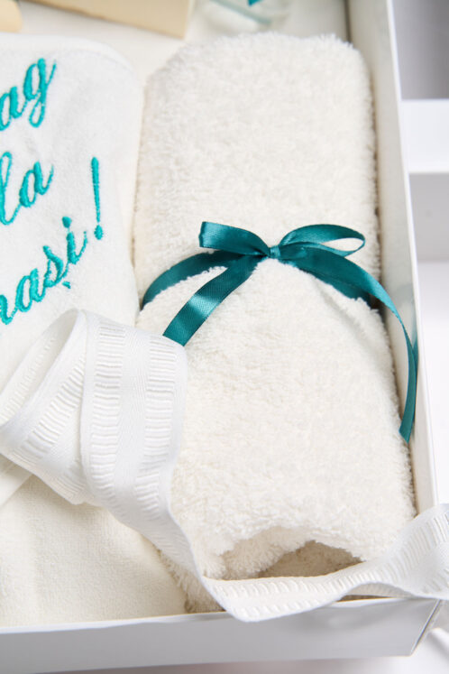 Trusou PureBebe botez - turcoaz - imagine 6