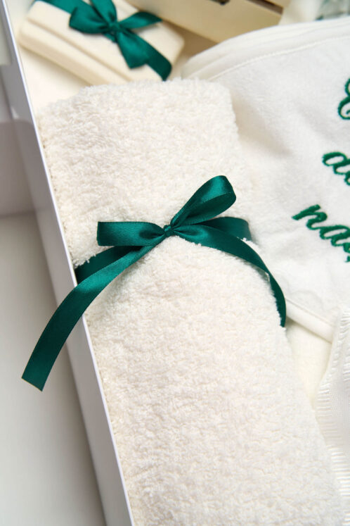Trusou PureBebe botez - verde - imagine 5