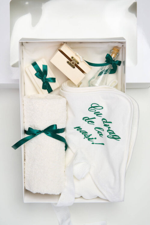 Trusou PureBebe botez - verde
