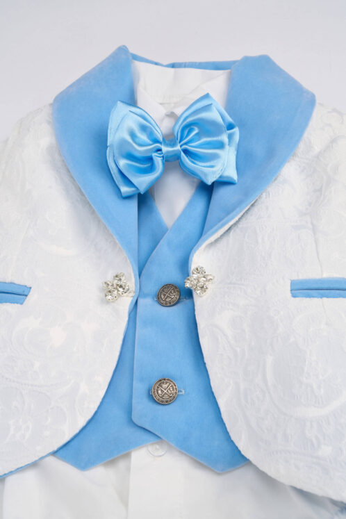 Costum Enzo - bleu - imagine 4