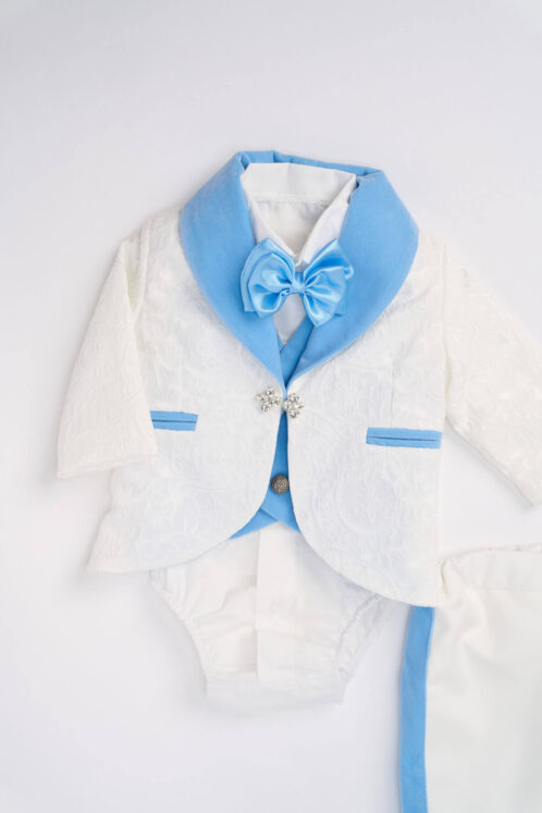 Costum Enzo - bleu - imagine 3