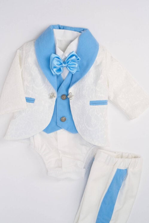 Costum Enzo - bleu - imagine 2