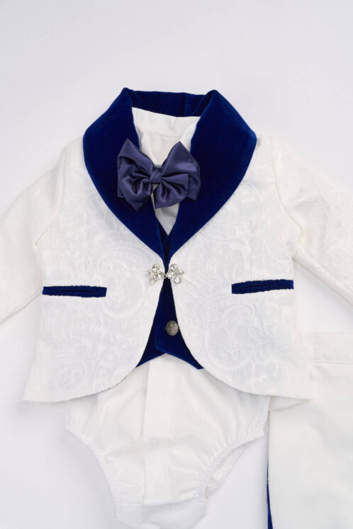 Costum Enzo - bleumarin - imagine 3