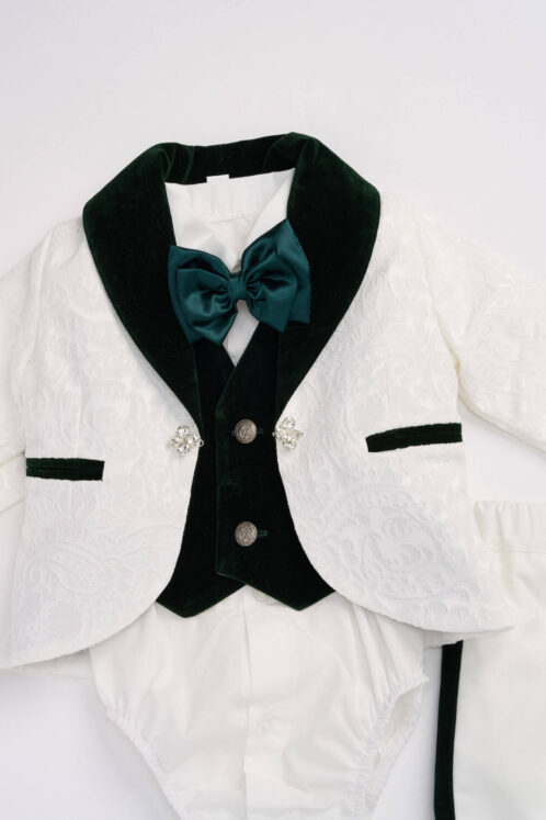 Costum Enzo - verde - imagine 3