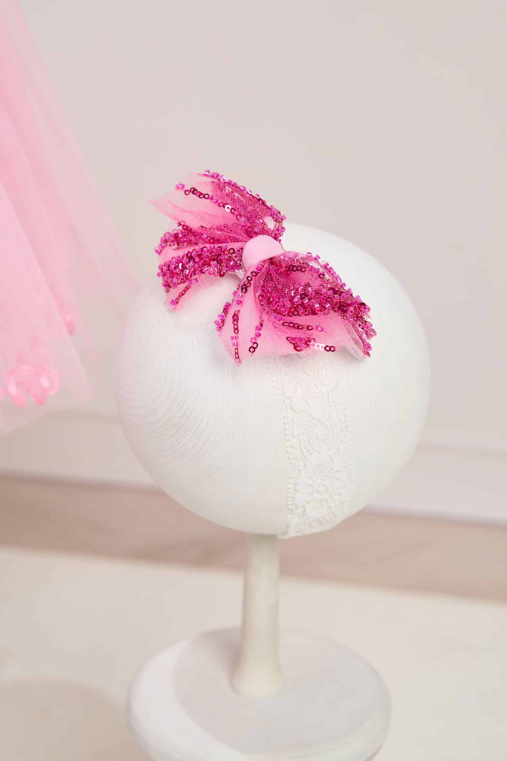 Rochiță Arabella - Cotton Candy - roz 4 Rochiță Arabella - Cotton Candy - roz - imagine 4