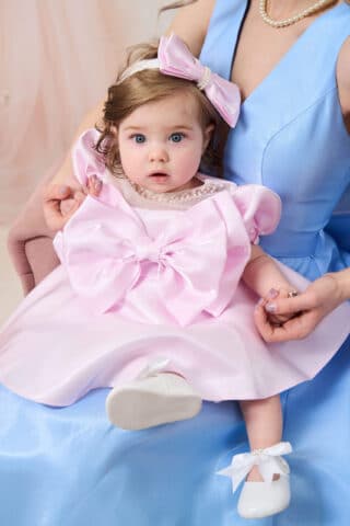 Rochiță Monroe - roz pudră