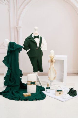Set Gruia verde + Trusou + Lumânare