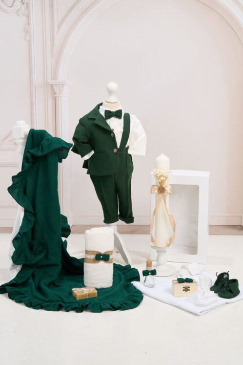 Set Gruia verde + Trusou + Lumânare
