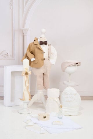 Set Theo bej + Trusou + Lumânare