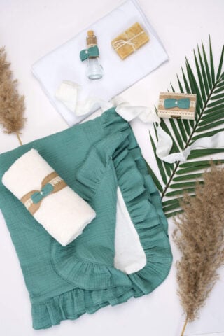 Trusou Muselină botez - mint