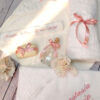 Trusou De Botez Personalizat Roz Nou