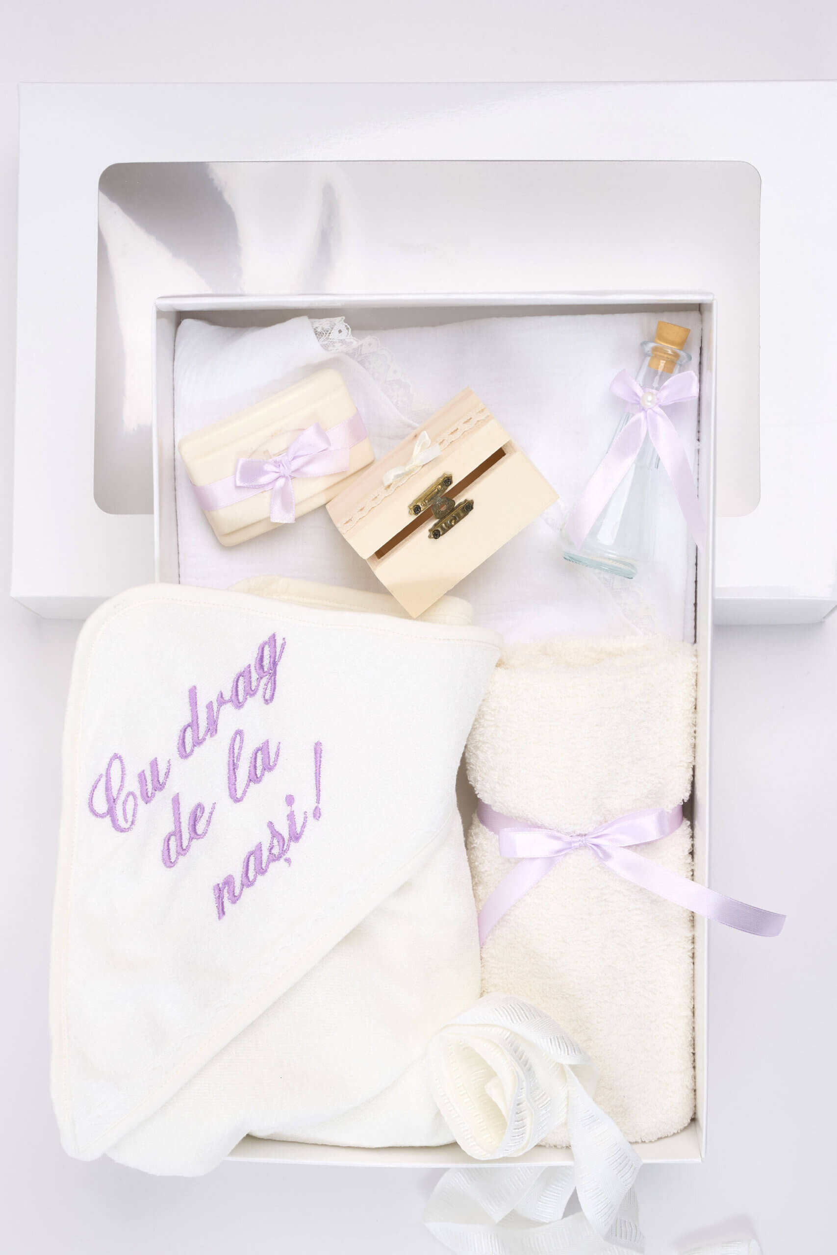 Trusou PureBebe botez - lila