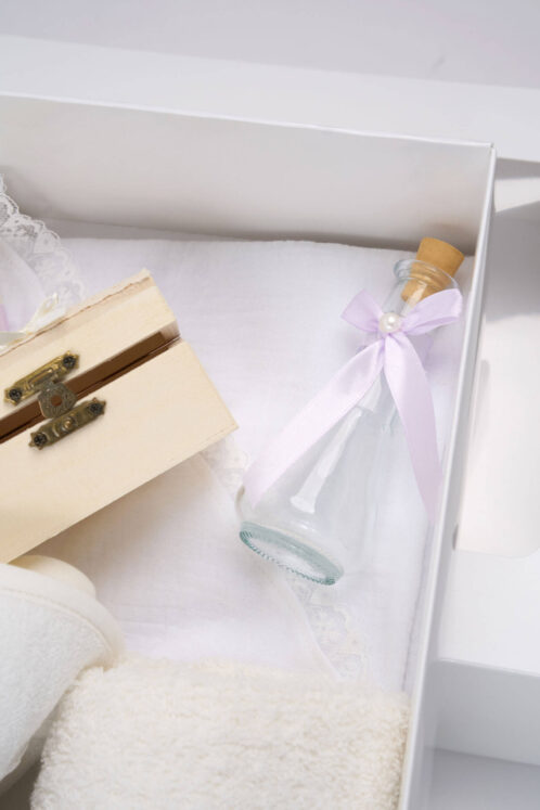 Trusou PureBebe botez - lila - imagine 3