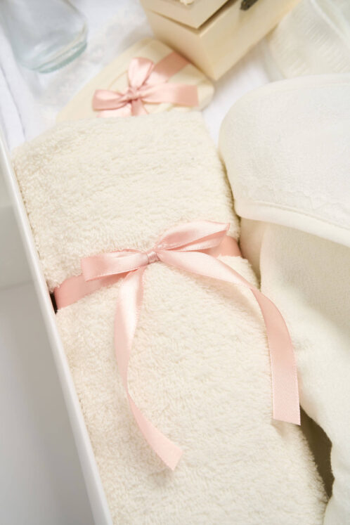 Trusou PureBebe botez - roz vintage - imagine 5