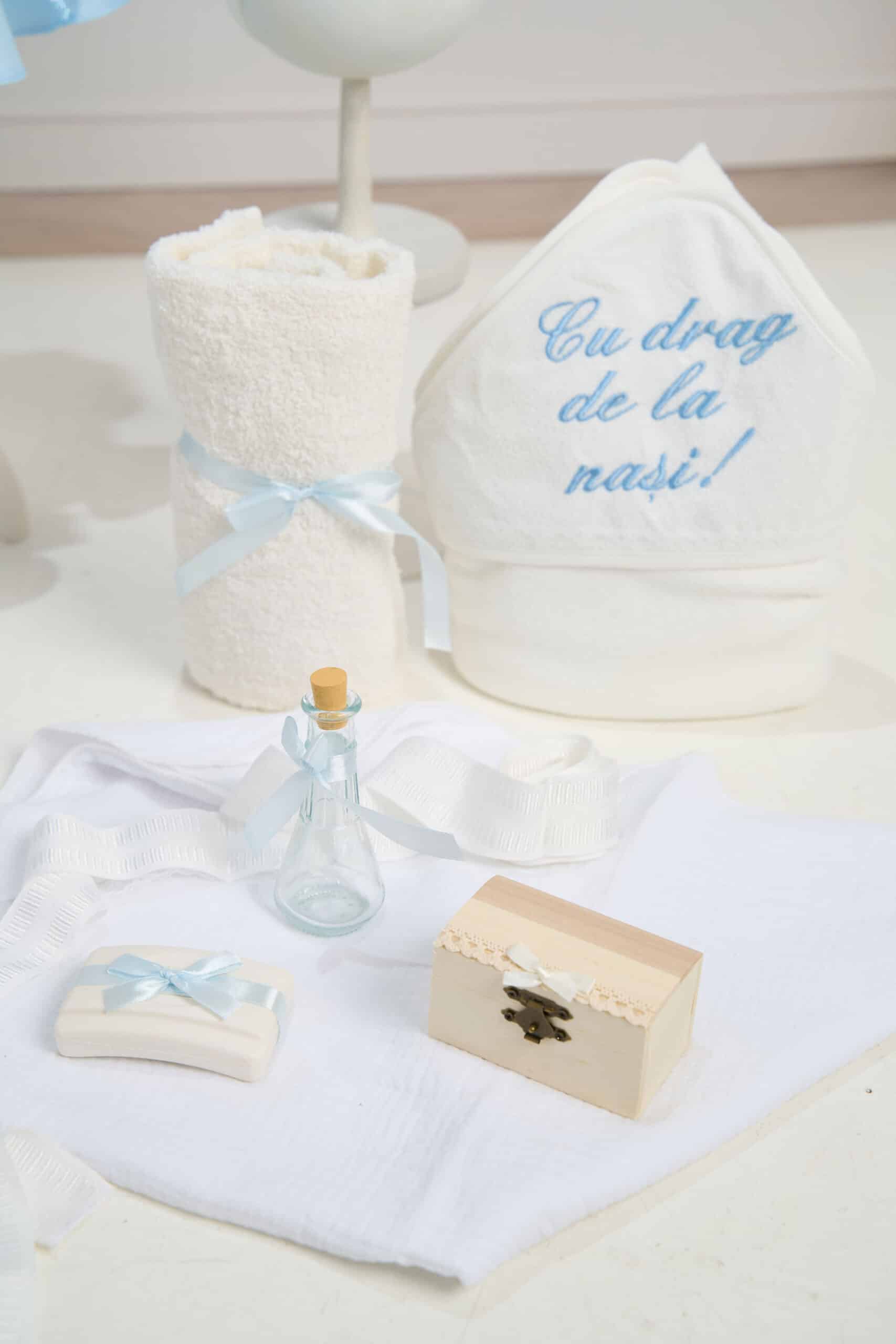 Set Monroe Bleu + Trusou + Lumânare 2 Set Monroe Bleu + Trusou + Lumânare - imagine 2