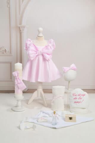 Set Monroe Roz + Trusou + Lumânare