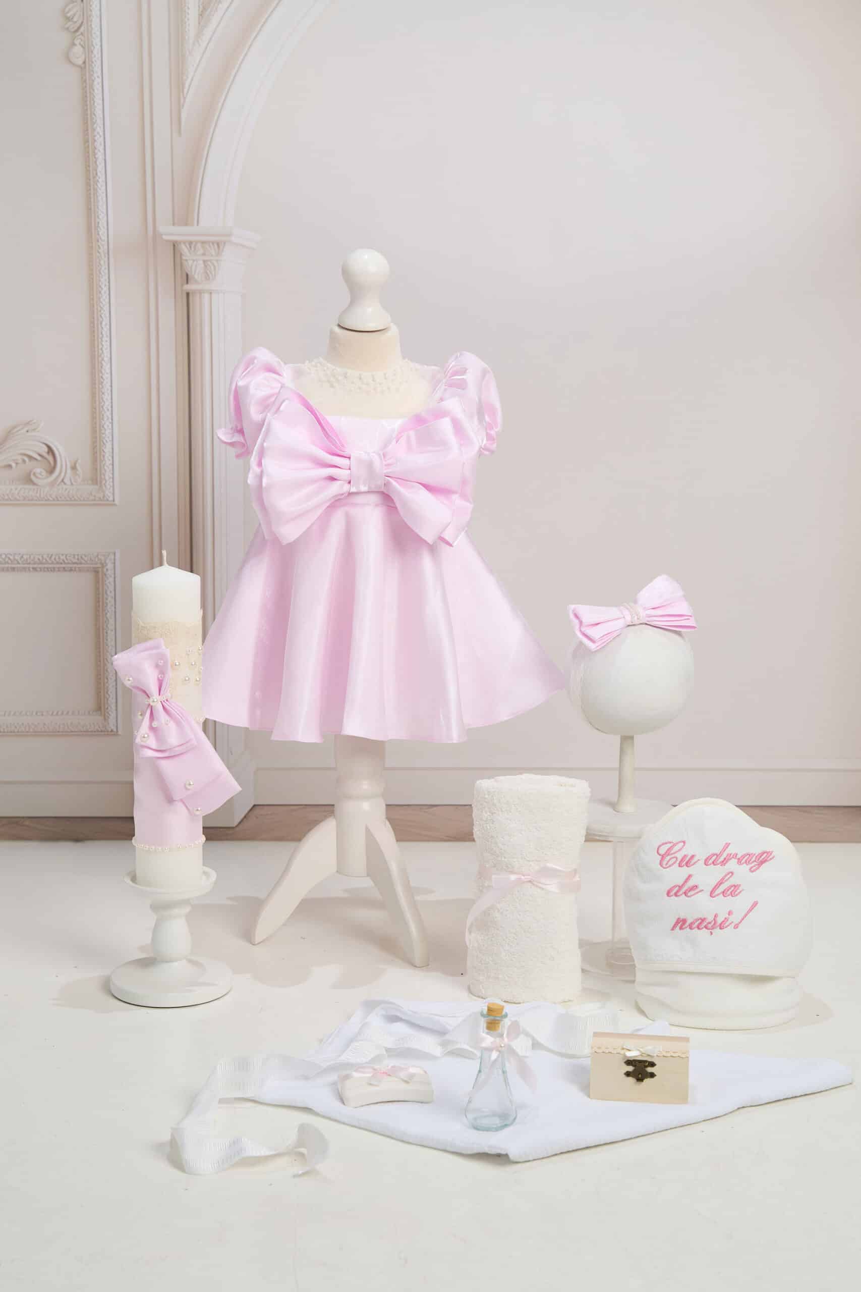 Set Monroe Roz + Trusou + Lumânare 1 Set Monroe Roz + Trusou + Lumânare