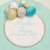 Cufar De Botez Cu Baloane Cu Personalizare Cu Baloane Mint