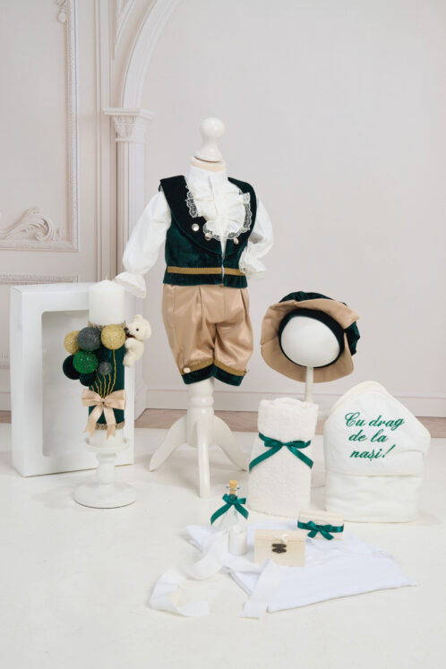 Set Micul Marchiz Verde + Trusou + Lumânare