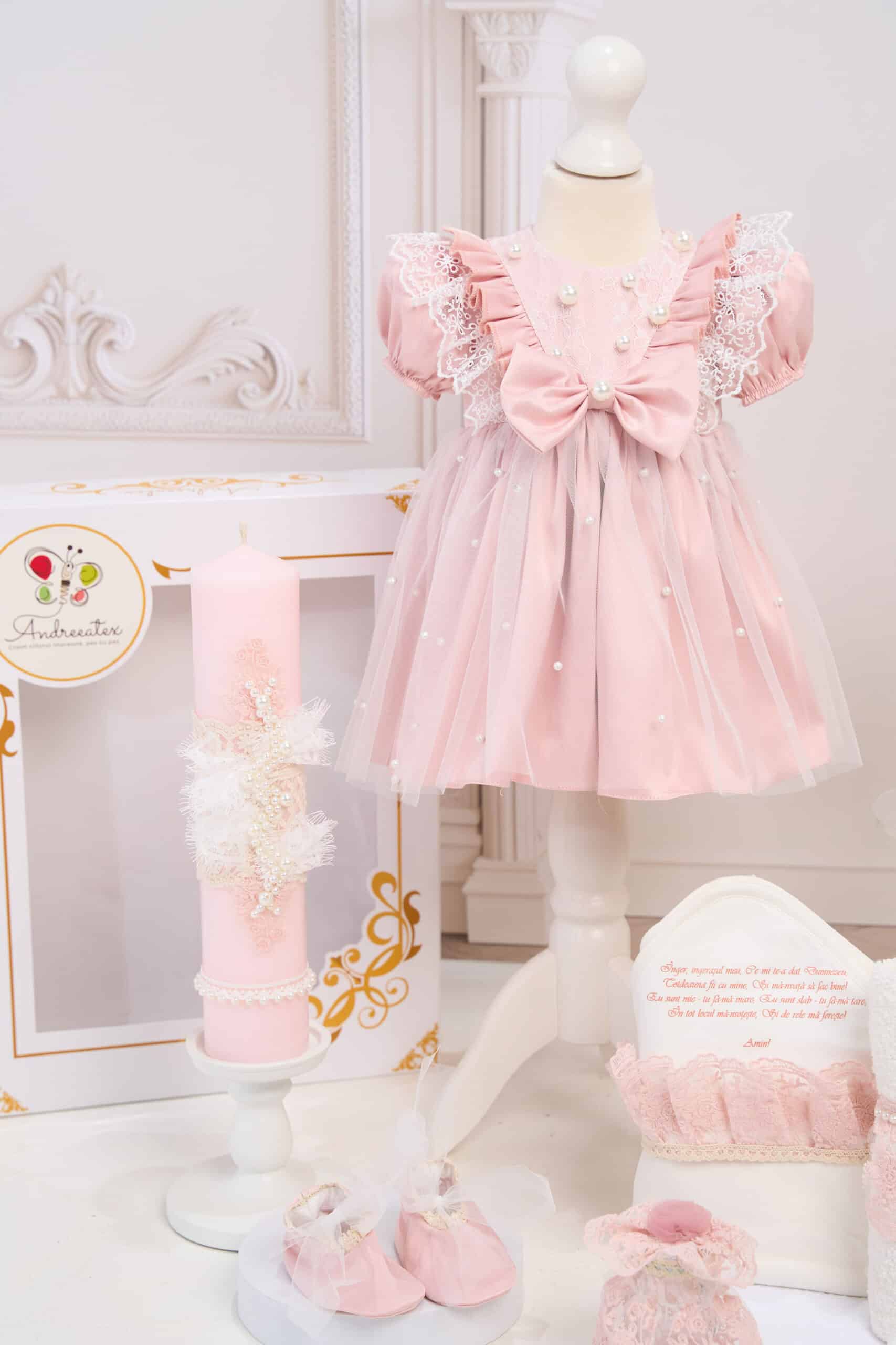 Set Celeste + Trusou + Lumânare - roz 7 Set Celeste + Trusou + Lumânare - roz - imagine 7