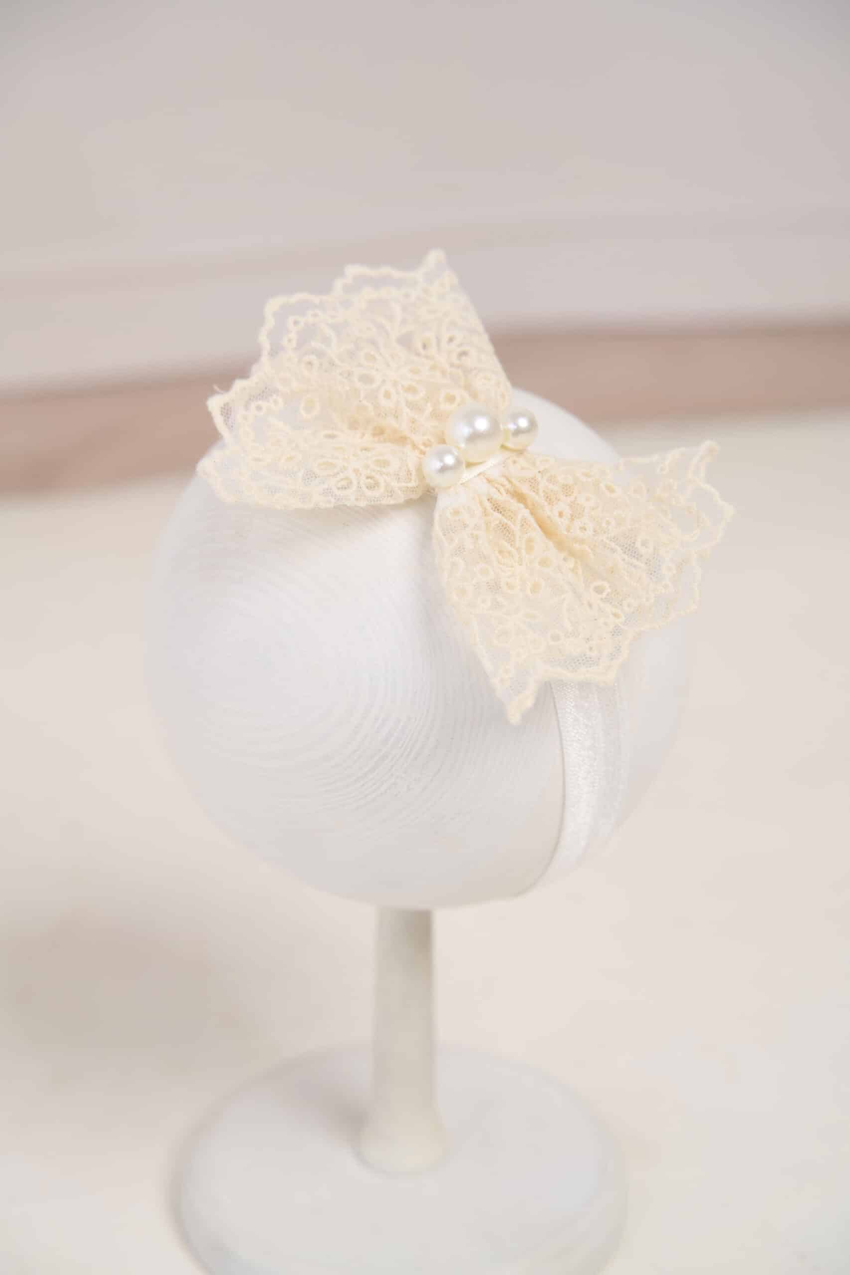 Rochiță Celeste - ivoire (mânecă scurtă) 4 Rochiță Celeste - ivoire (mânecă scurtă) - imagine 4