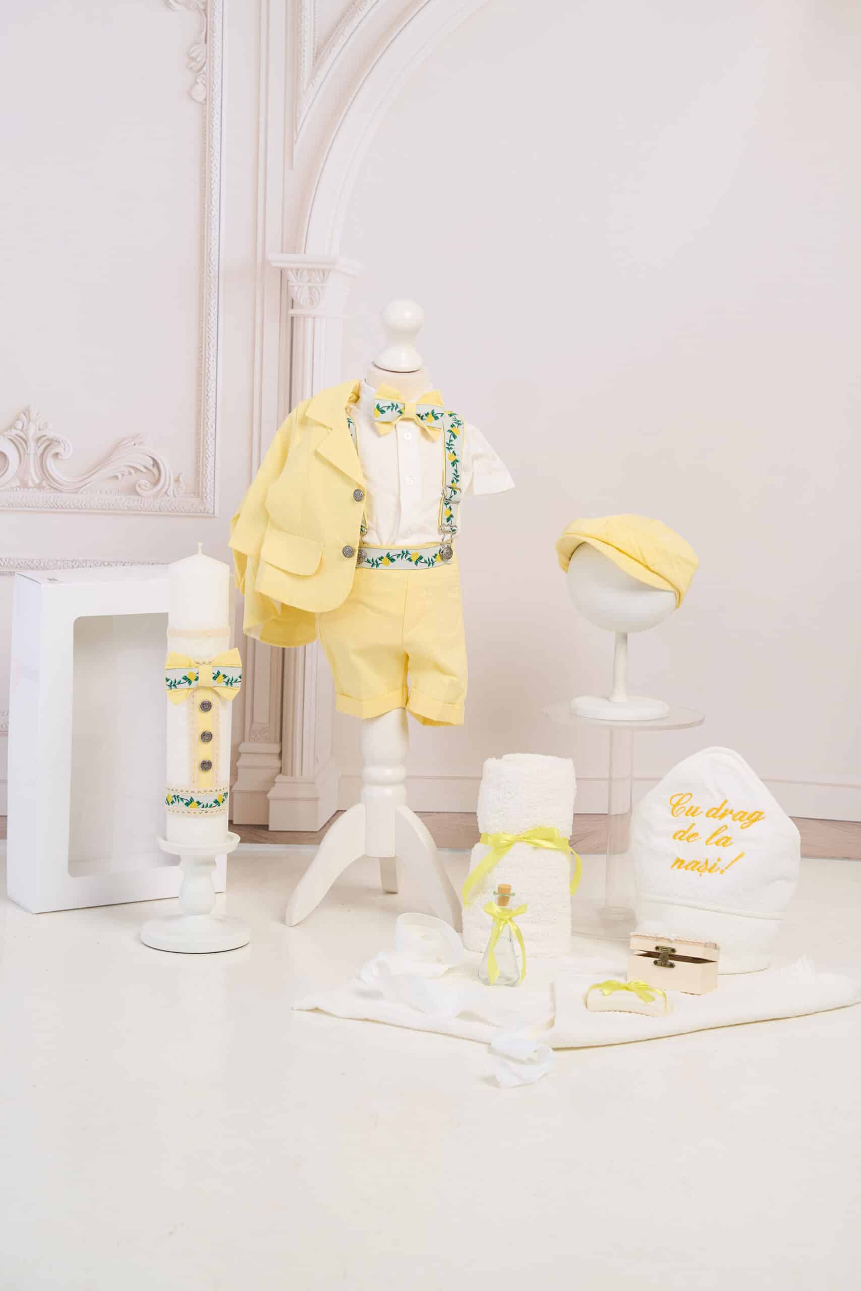 Set Jules Galben + Trusou + Lumânare 1 Set Jules Galben + Trusou + Lumânare