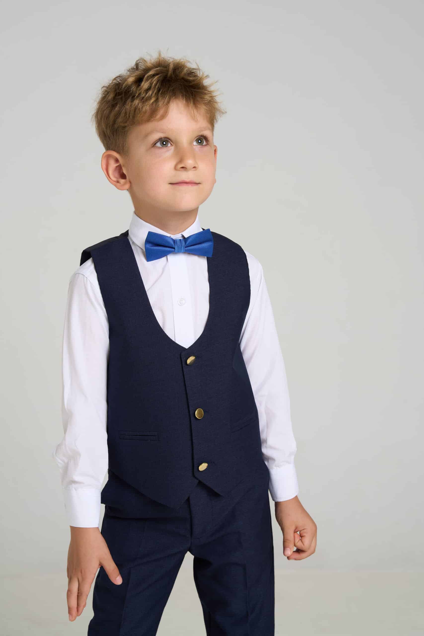 Cămașă Ceremonie băiat 6-10 ani – Ivoire 1 Cămașă Ceremonie băiat 6-10 ani – Ivoire