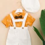 Set botez Émile - Ivoire