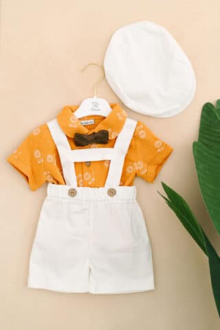 Set botez Émile - Ivoire