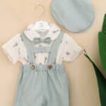 Set botez Émile - Gri Pastel