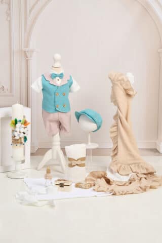 Set Hugo azur + Trusou + Lumânare