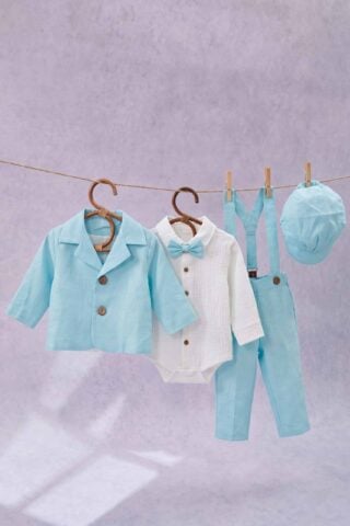 Costum De Botez Dan Azur