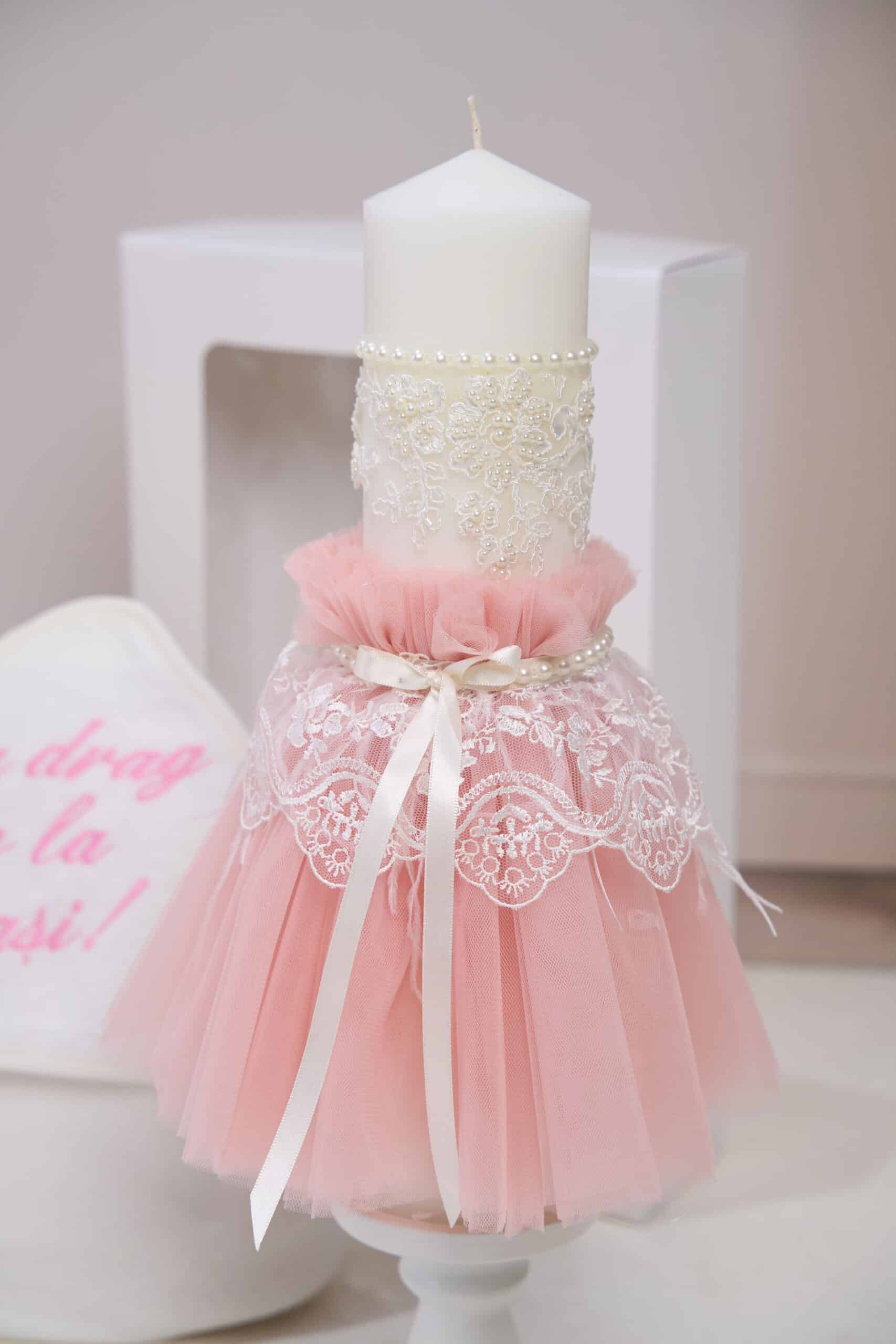 Set Miss Coco roz + Trusou + Lumânare 5 Set Miss Coco roz + Trusou + Lumânare - imagine 5