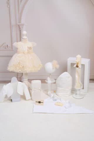 Set Miss Coco bej+ Trusou + Lumânare