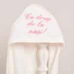 Prosop cu Capișon pentru bebeluși - roz