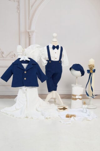 Set Dan bleumarin + Trusou + Lumânare