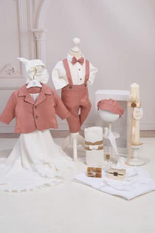 Set Dan terracotta + Trusou + Lumânare